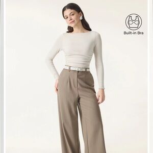 Brand :OGL

Boatneck Ruched Brami Top